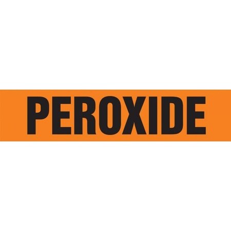 Accuform ASME ANSI PIPE MARKER PEROXIDE RPK559CTB RPK559CTB